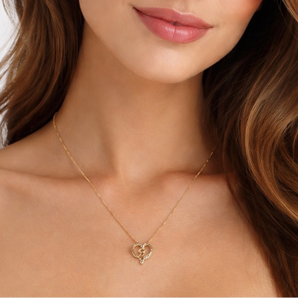 Givenchy Vintage Elegant Gold Necklace with Crystal Stones Rare